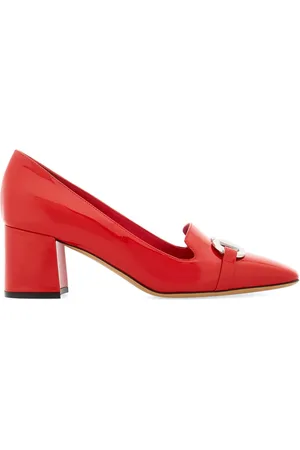 Salvatore Ferragamo Zapatillas con placa Gancini y tacón de 60mm