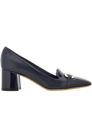 Salvatore Ferragamo Zapatillas con placa Gancini y tacón de 60mm