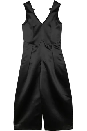 NOIR KEI NINOMIYA Jumpsuit satinado sin mangas