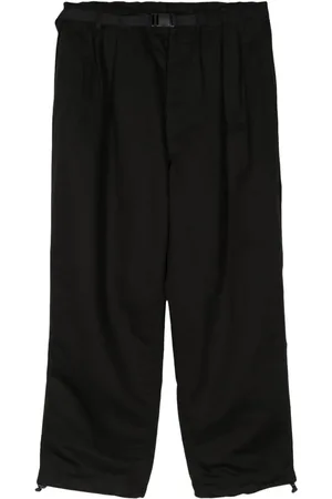 Comme des Garçons Pantalones rectos con cinturón