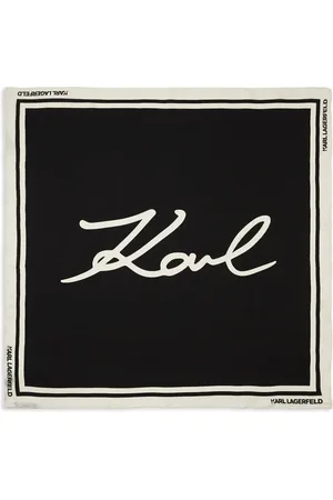 Karl Lagerfeld Mascada de seda K/Signature