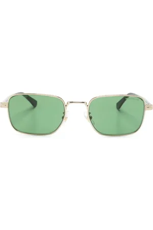 Montblanc Lentes de sol con armazón rectangular
