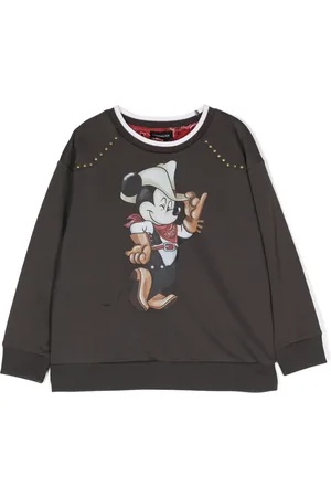 MONNALISA Sudadera con estampado de Mickey Mouse