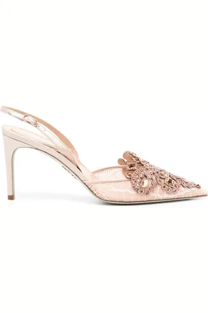 RENE CAOVILLA Zapatillas Venezia con tacón de 55mm
