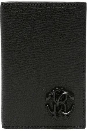 Roberto Cavalli Tarjetero plegable con placa RC