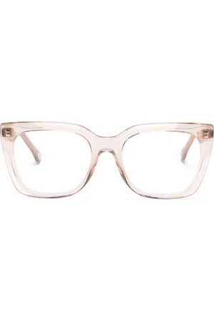 Carolina Herrera Lentes con armazón oversize translúcida