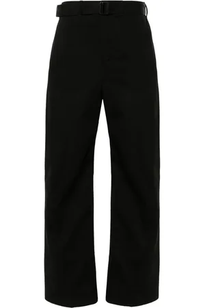 LEMAIRE Pantalones anchos con cinturón
