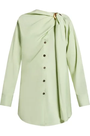 Salvatore Ferragamo Camisa con detalle drapeado