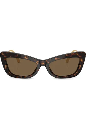 Dolce & Gabbana Lentes de sol Crystal con armazón cat eye