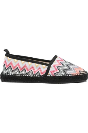 Missoni Alpargatas de tejido chevron