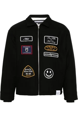 NEIGHBORHOOD Chamarra con parche del logo