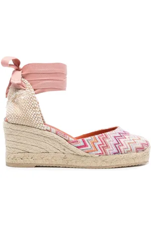 Missoni Alpargatas con motivo en zigzag y tacón de 70mm