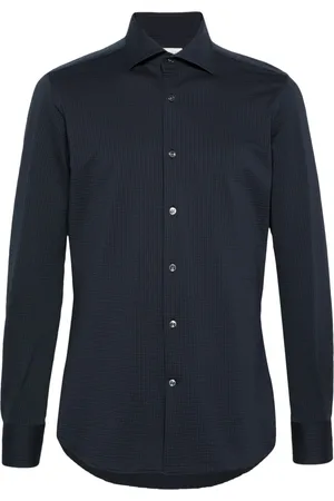 Glanshirt Camisa de tejido seersucker