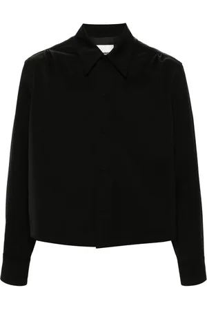 Jil Sander Camisa con cuello de pico