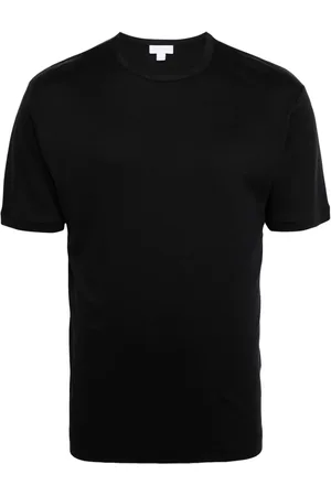Sunspel Playera con cuello redondo