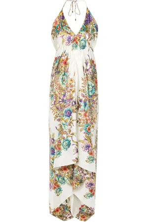 Etro Vestido midi con estampado floral