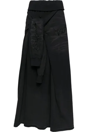 JUUN.J Falda larga estilo sudadera