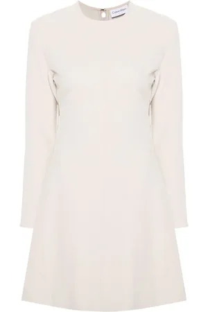 Calvin Klein Vestido corto acampanado