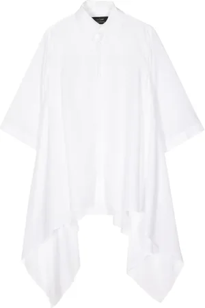 YOHJI YAMAMOTO Top asimétrico con botones
