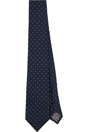 Paul Smith Corbata de seda con estampado de lunares