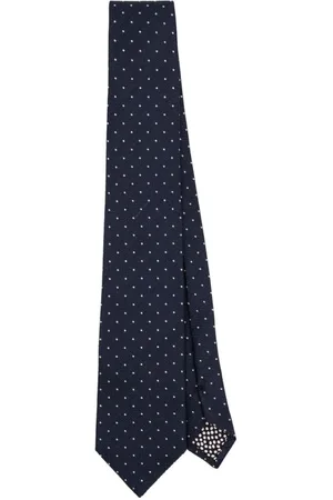 Paul Smith Corbata de seda con estampado de lunares