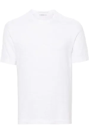 TRANSIT Playera con tejido de punto rompeido