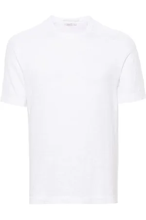 TRANSIT Playera con tejido de punto rompeido