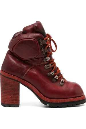 GUIDI Botas R19AV con tacón de 100mm