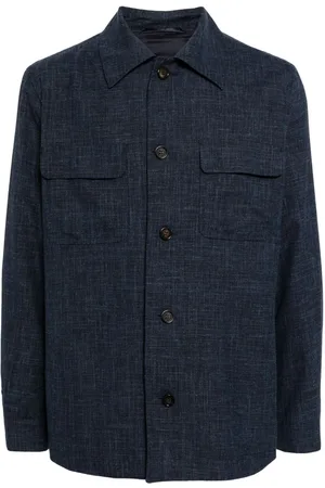 N.PEAL Sobrecamisa con cuello italiano