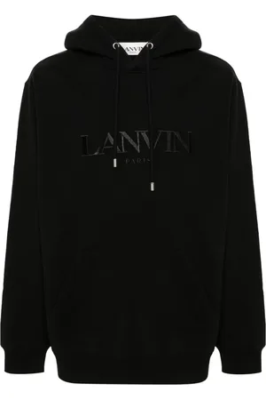 Lanvin Hoodie con logo bordado