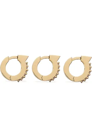 Salvatore Ferragamo Aretes Gancini mini
