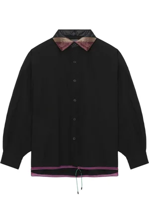 Kolor Camisa con cuello italiano