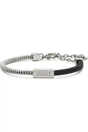 VERSACE Pulsera con logo grabado