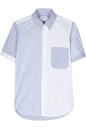 Thom Browne Color camisa con diseño color block y botones