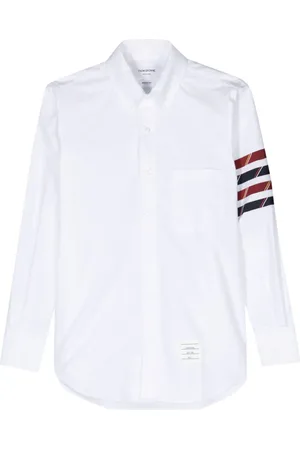 Thom Browne Camisa con motivo 4-Bar