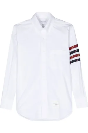 Thom Browne Camisa con motivo 4-Bar