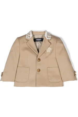 VERSACE Blazer con bordado Medusa Head