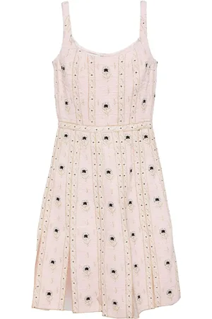 Giambattista Valli Vestido corto bordado