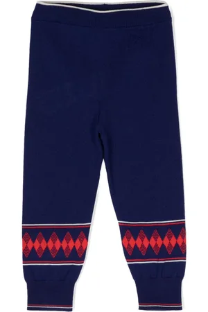 Gucci Pantalones de vestir con motivo en jacquard
