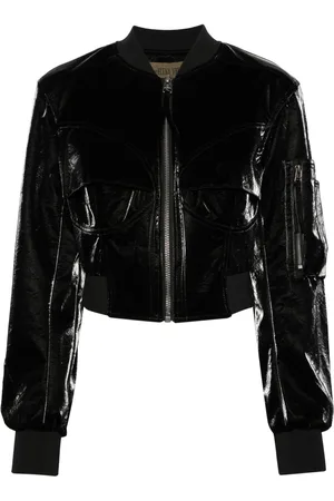 Elena Velez Chamarra bomber Bustier