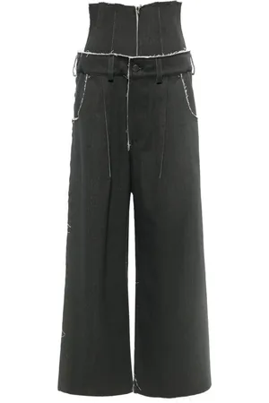 Elena Velez Jeans anchos con corset