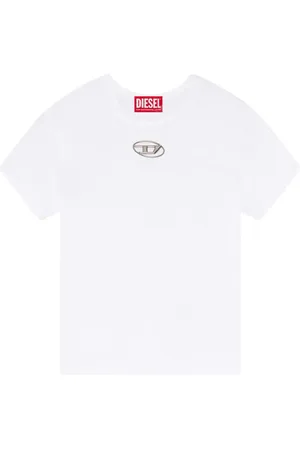 Diesel Playera con placa del logo