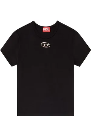 Diesel Playera con placa del logo