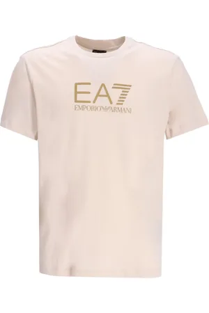 EA7 Playera con logo estampado
