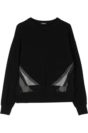 UNDERCOVER Sudadera con paneles en contraste