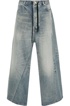 Balenciaga Jeans anchos con diseño retorcido