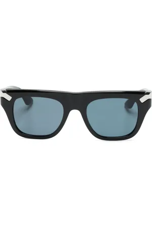 Alexander McQueen Lentes de sol con armazón cuadrada