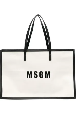 Msgm Tote con logo estampado