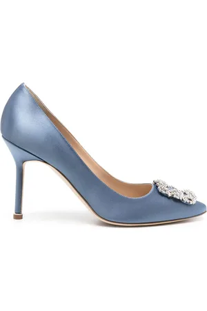 Manolo Blahnik Zapatillas Hangisi con tacón de 90mm
