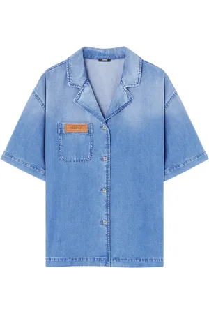 VERSACE Camisa de mezclilla